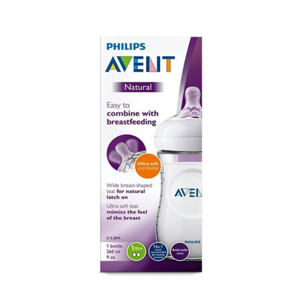 Philips Avent Natural Feeding Bottle 260ml Single