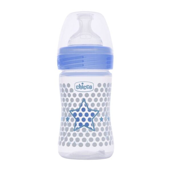 Chicco Feeding Bottle 150ml Blue