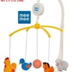 MEE MEE MUSICAL TOY - MUSIC ANIMAL COT MOBILE
