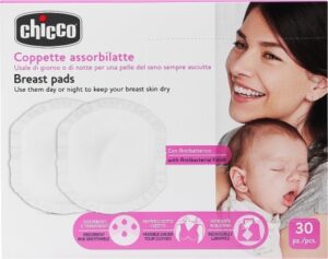 NEW MOM ESSENTIAL S- CHICCO BREAST PADS