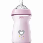 Chicco Natural Feeling Feeding -Pink-6M+