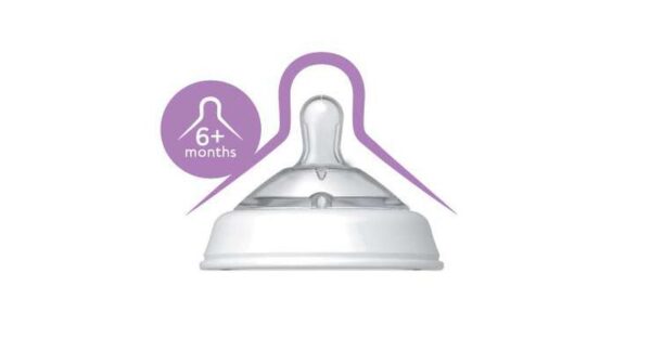 Chicco Natural feeling Teat (6m+, Fast) (2 Pcs)