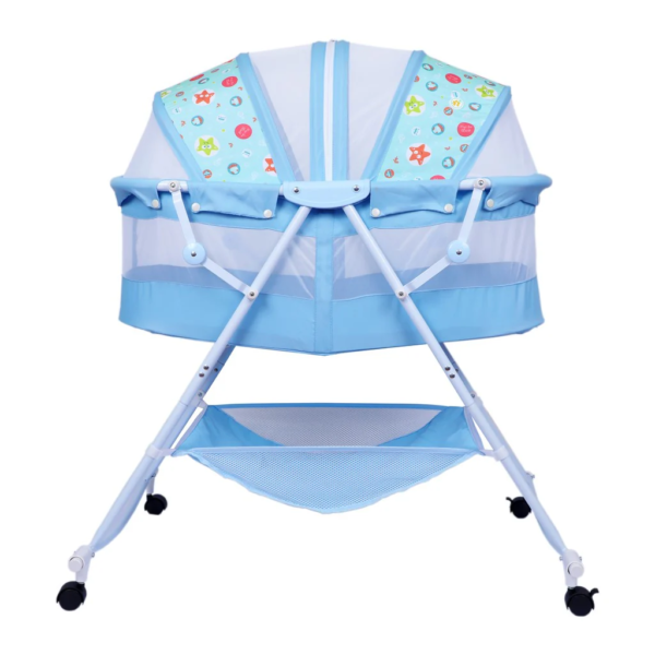 Folding Cradle with mosquito net