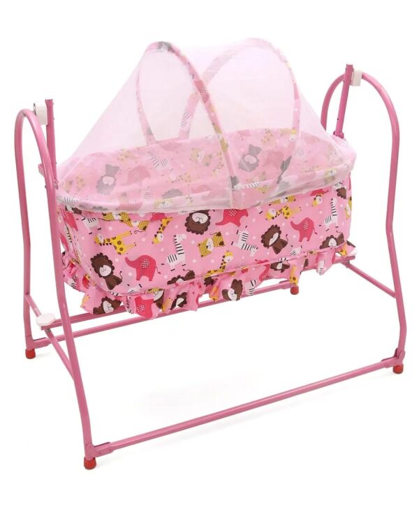 BearingFolding Cradle with Mosquito Net