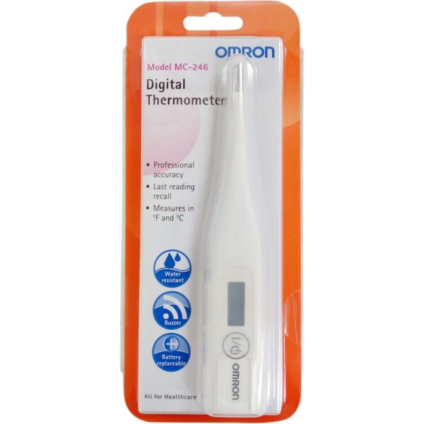 Digital Thermometer – Quick Oral & Underarm Reading, Water-Resistant