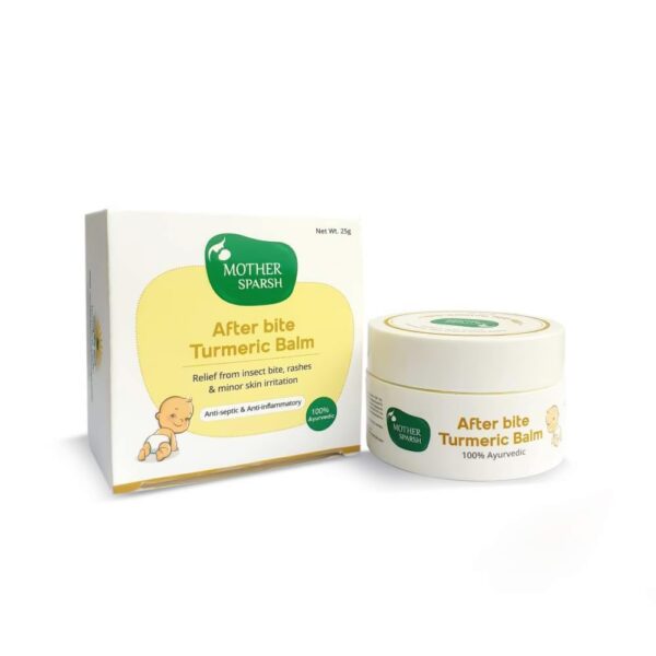 Mother Sparsh After Bite Turmeric Balm for Rashes And Mosquito Bites